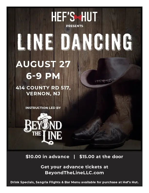 Line Dancing Night at Hef&rsquo;s Hut