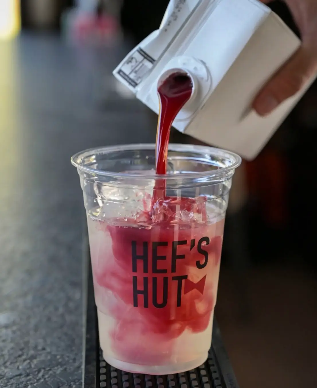 hef's hut, Vernon's place for casual parties